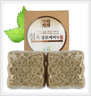 Seolok Aloe Soap  Made in Korea